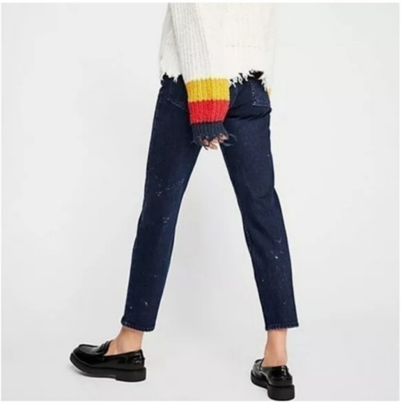 New Levis Dark Wash Denim High Rise Jeans - Picture 3 of 7